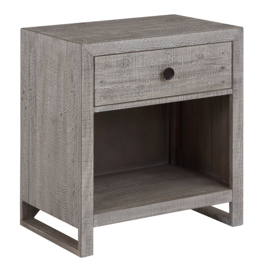 Studio 20 One Drawer Grey Nightstand