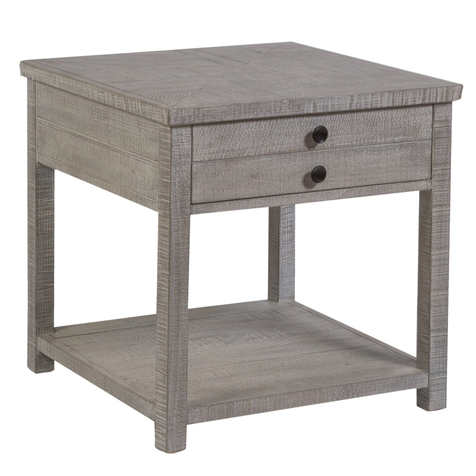 Palmetto Home Studio 20 Square Grey End Table