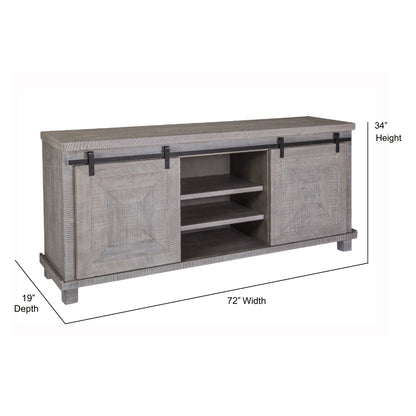 Palmetto Home Studio 20 Sliding Doors Entertainment Console
