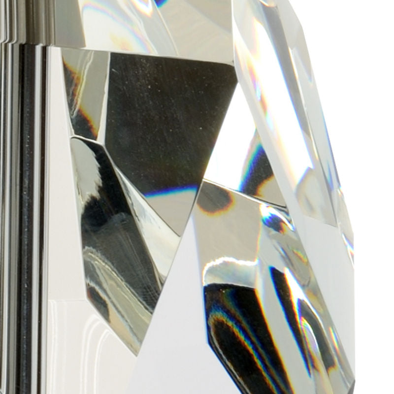 Wildwood Fenton Crystal And Brass Table Lamp