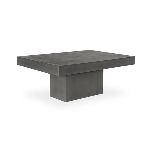 Moe's Home 47 in Outdoor Coffee Table Grey Contemporary