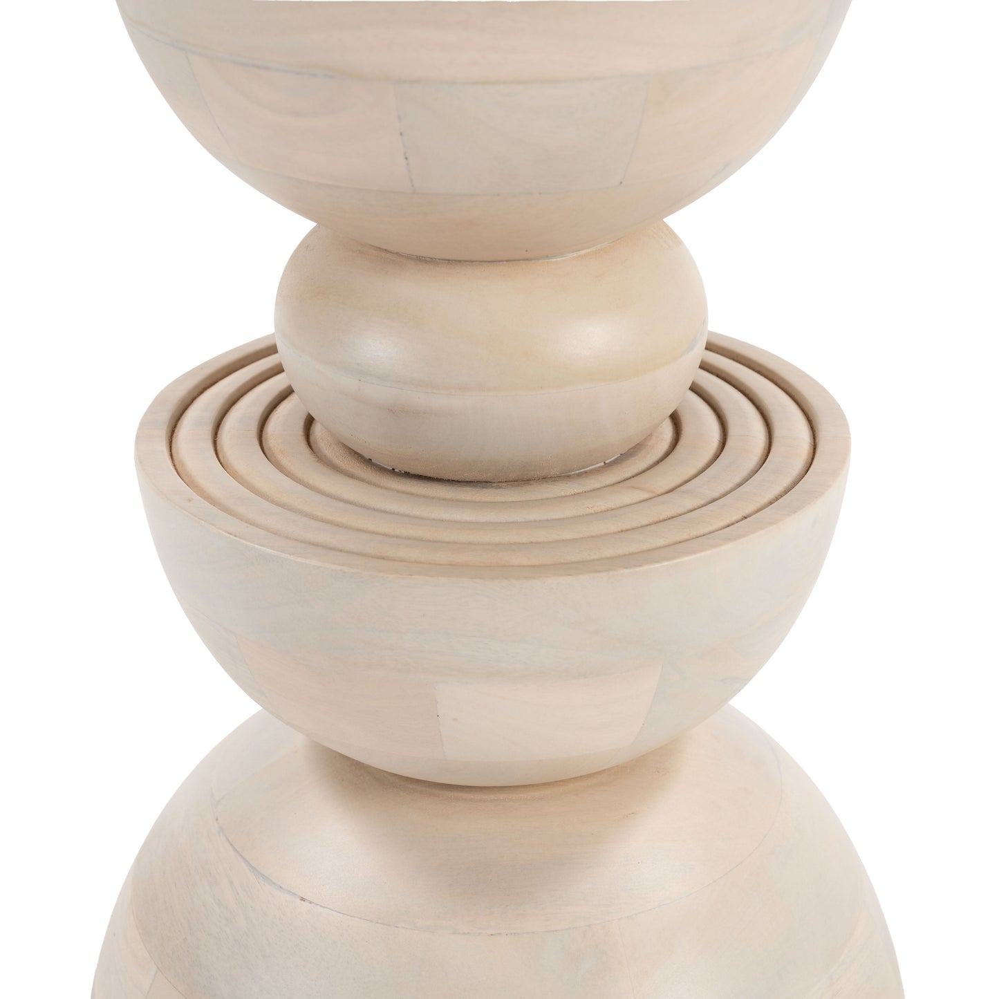 Bilanka Natural Wood Round Accent Table