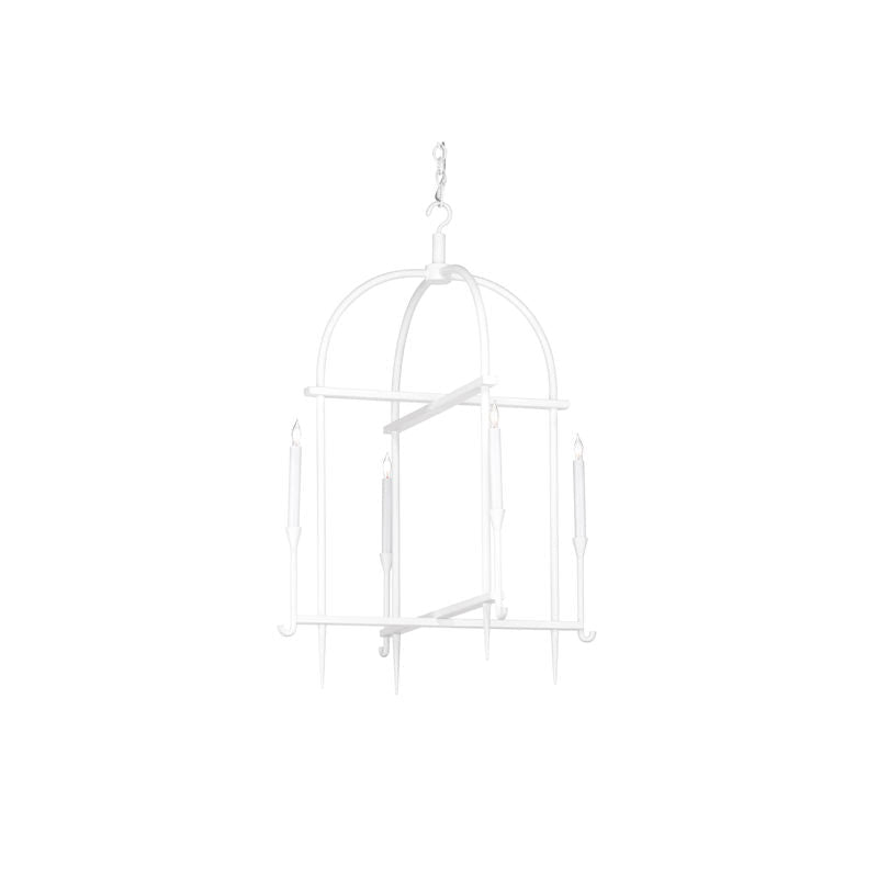 Wildwood Diego White Adjustable Chain Lantern
