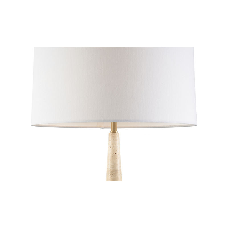 Wildwood Harwich Natural Organic Travertine Table Lamp