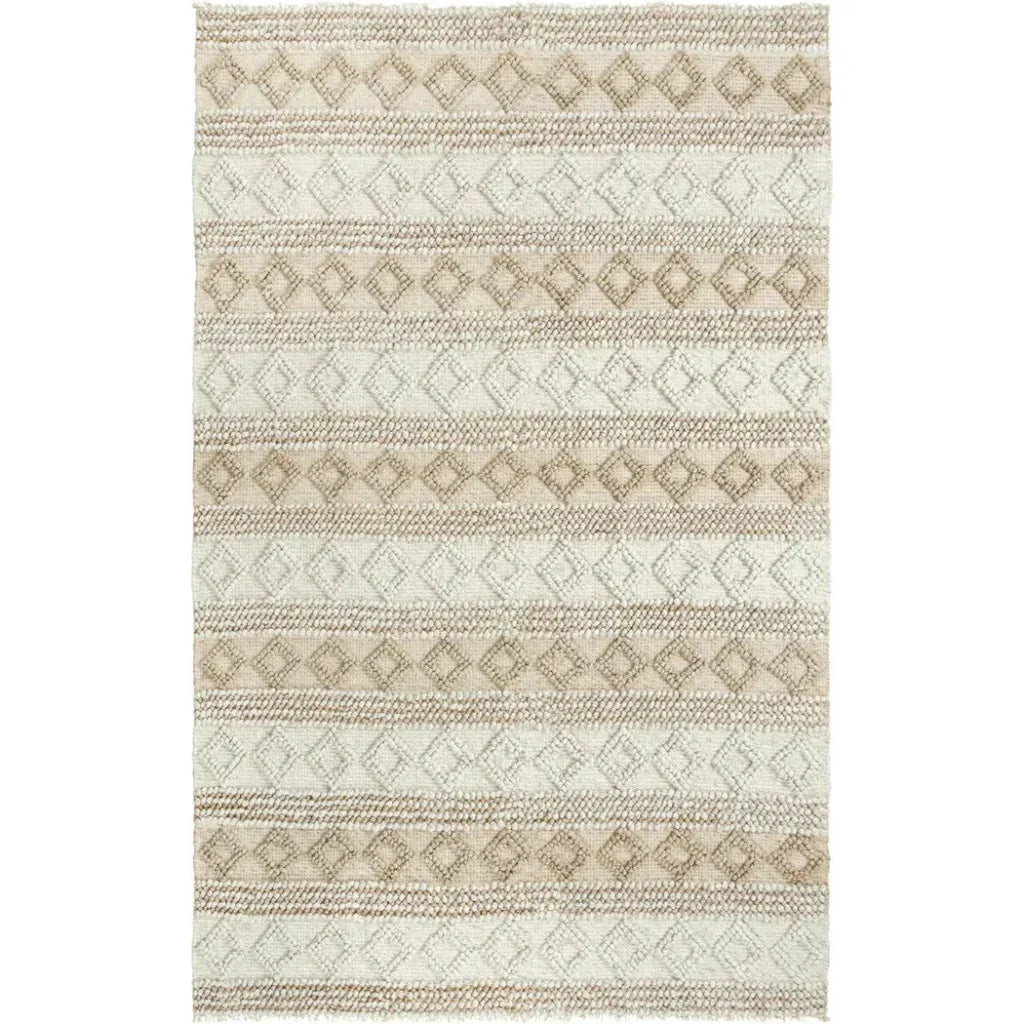 Addy Stripe Tan Area Rugs For Living Room
