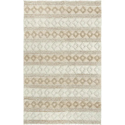 Addy Stripe Tan Area Rugs For Living Room