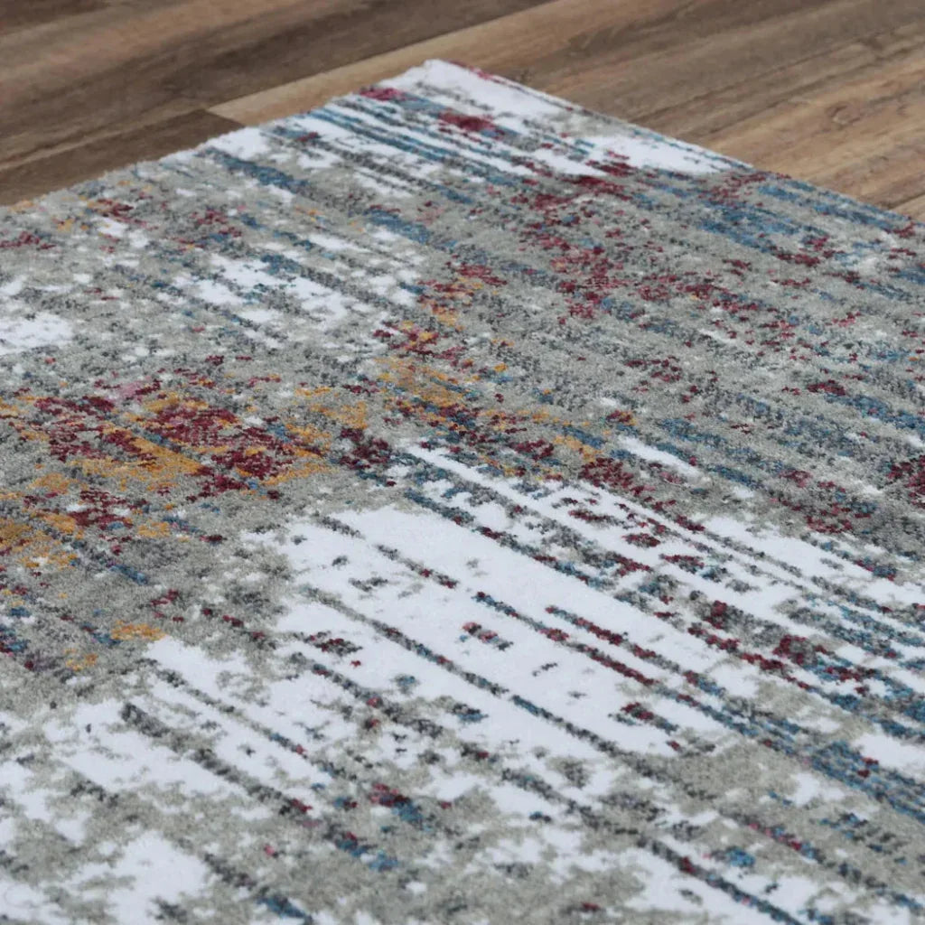 Diba Abstract Gray Large Area Rugs For Living Room - LOOMLAN - LOOMLAN - Area Rugs