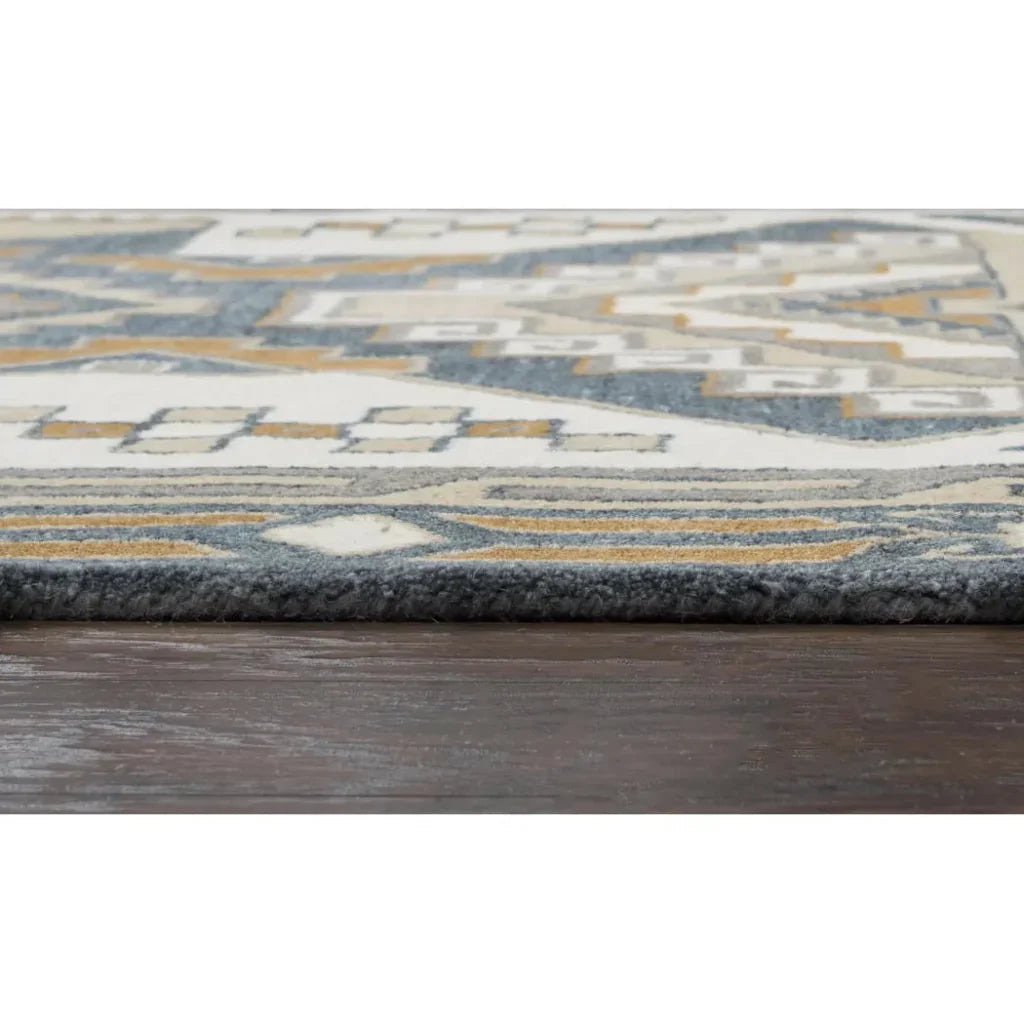 Deli Wool Gray Hallway Kitchen Runner Rug - LOOMLAN - LOOMLAN - Area Rugs