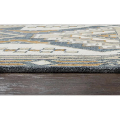 Deli Wool Gray Hallway Kitchen Runner Rug - LOOMLAN - LOOMLAN - Area Rugs