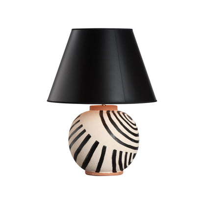 Wildwood Luca Hand Painted Terracotta Table Lamp