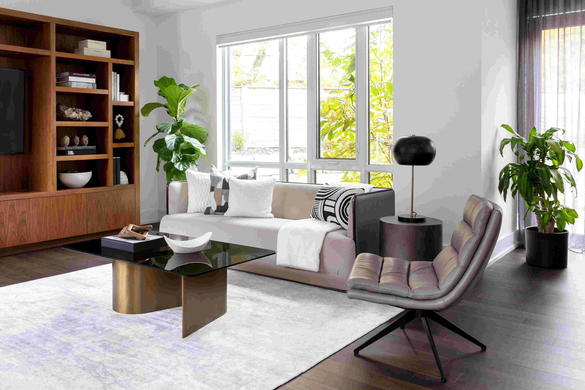 SUNPAN Bernaby Iron Round End Table