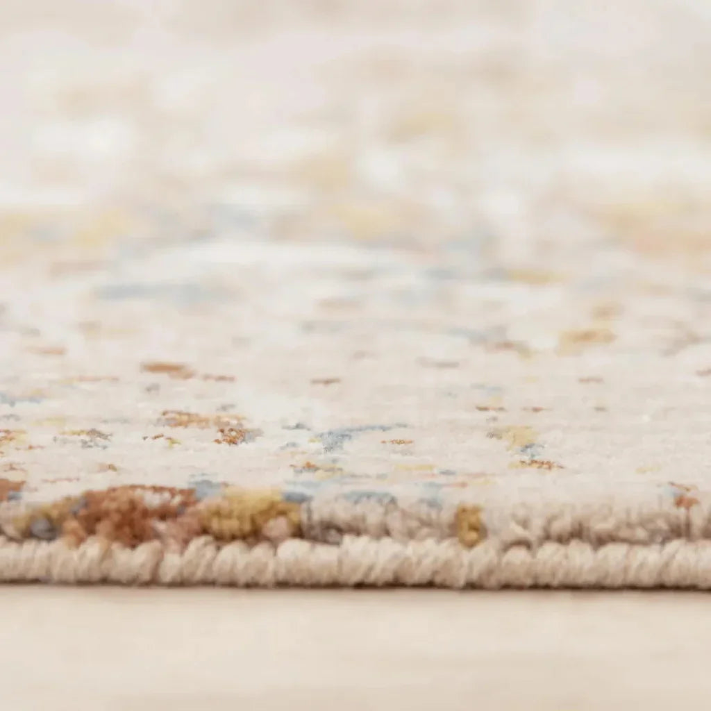 Cama Abstract Beige/ Multi Large Area Rugs - LOOMLAN - LOOMLAN - Area Rugs