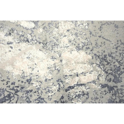 Brai Abstract Gray Kitchen Hallway Runner Rug - LOOMLAN - LOOMLAN - Area Rugs