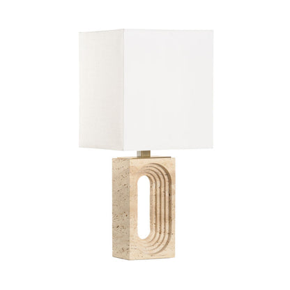 Wildwood Archway Modern White Sculptural Table Lamp
