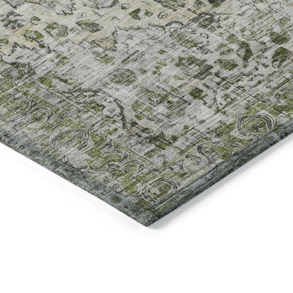 Jaelien Aloe Washable Indoor-Outdoor Rug