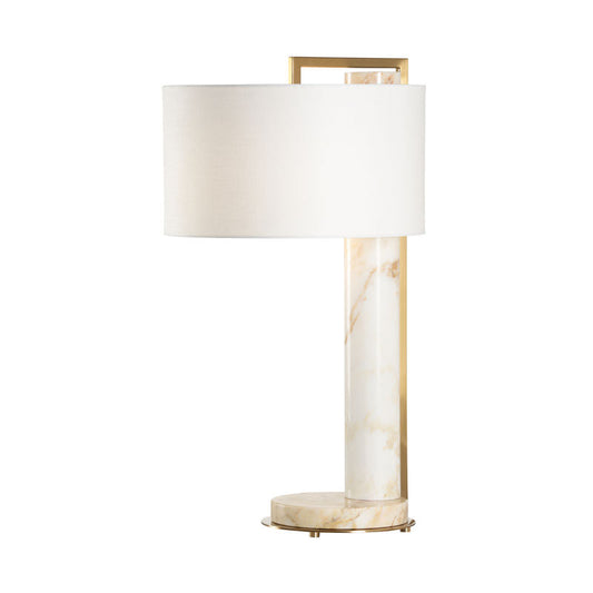 Wildwood Rimini Calacatta Gold Marble Design Table Lamp