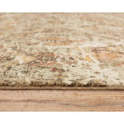 Cyng Geometric Brown/ Beige Large Area Rugs - LOOMLAN - LOOMLAN - Area Rugs