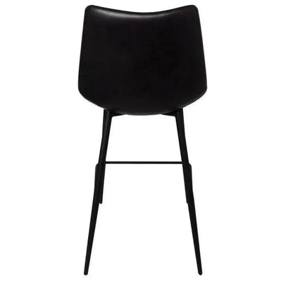 Counter Stool Black Set Black Contemporary -- view 7