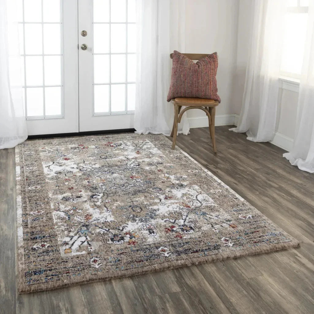 Both Abstract Blue Kitchen Hallway Runner Rug -- blue