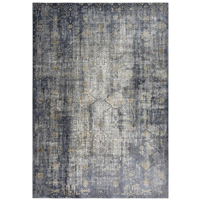 Dirk Diamond Gray Kitchen Hallway Runner Rug
