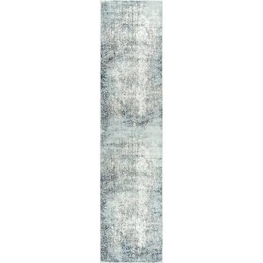 LOOMLAN Brac Vine Gray Kitchen Hallway Runner Rug