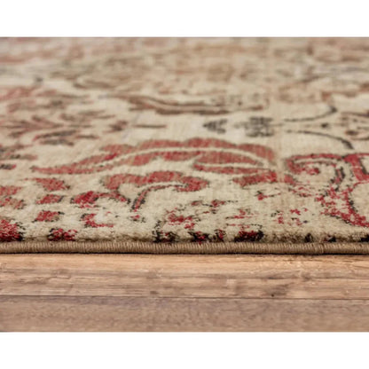 Clur Medallion Brown Large Area Rugs For Living Room - LOOMLAN - LOOMLAN - Area Rugs
