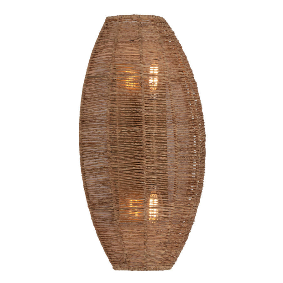 Wildwood Teague Raffia Rope Shade Wall Sconce