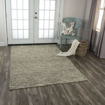 Byre Stripe Gray Area Rugs For Living Room -- gray