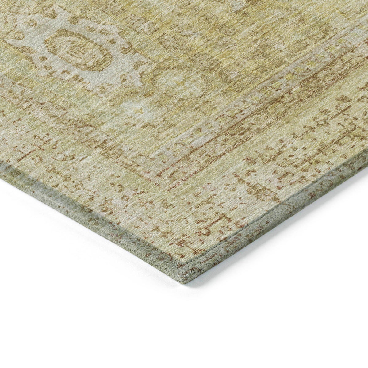 Irias Beige Washable Indoor-Outdoor Rug