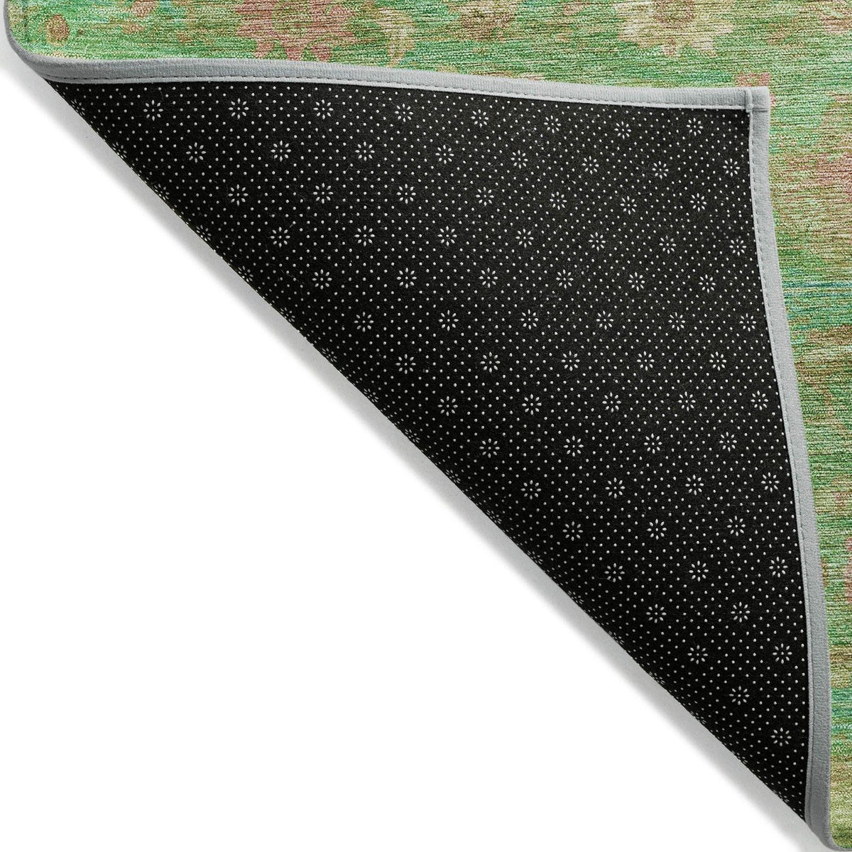 Laeara Lime Washable Indoor-Outdoor Rug
