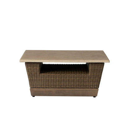 Charisma Aluminum Square Outdoor Cocktail Table