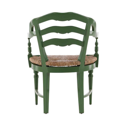 Maverick Hand Painted Wooden Arm Chair
