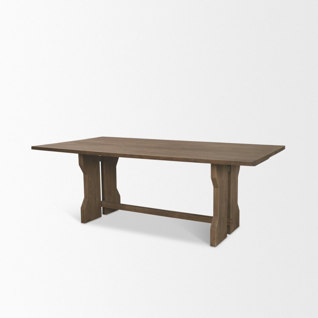 Rooke 84" Solid Wood Extendable Rectangular Dining Tabl -- view 3