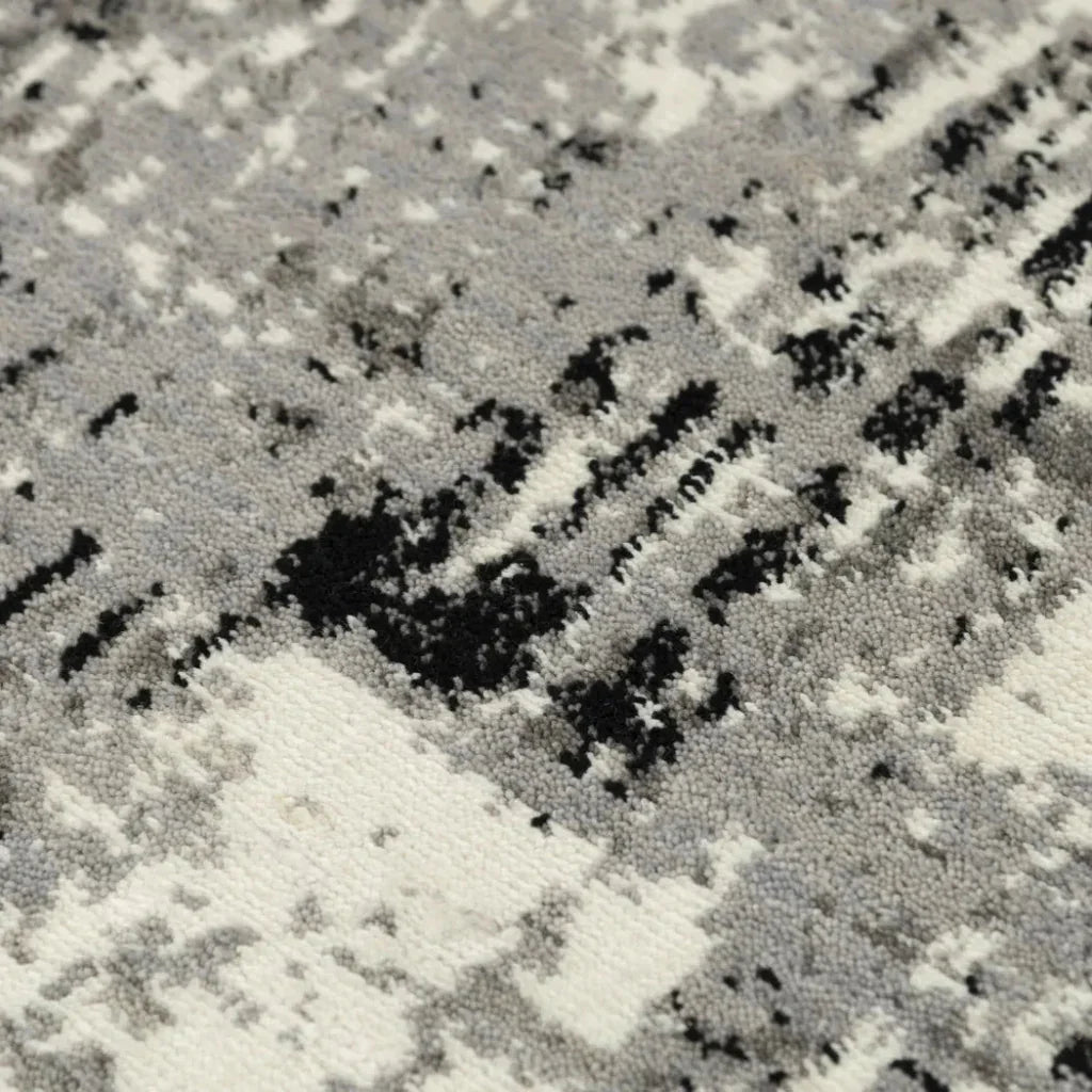 Cund Abstract Gray Large Area Rugs For Living Room - LOOMLAN - LOOMLAN - Area Rugs