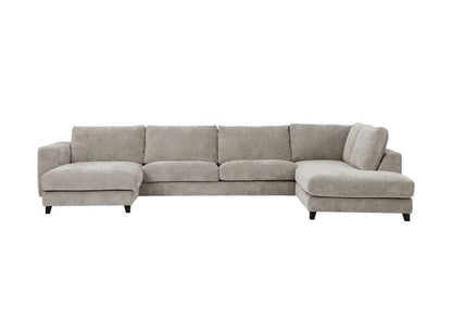 LOOMLAN Custom Upholstery Larvik Minimalist Rounded Edge Fabric Modular Sofa