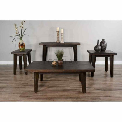 50" Wood Nassau Sofa Console Table for Living or Entryway Console Tables Sideboards and Things By Sunny D