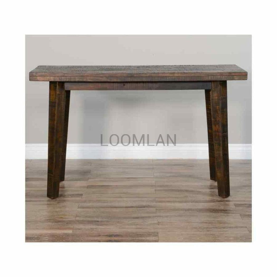 50" Wood Nassau Sofa Console Table for Living or Entryway Console Tables Sideboards and Things By Sunny D