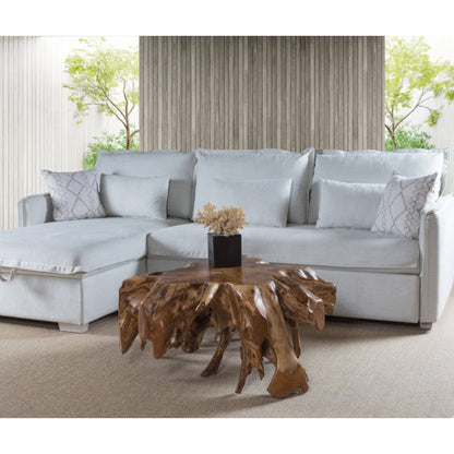 Organics Natural Teak Root Cocktail Table