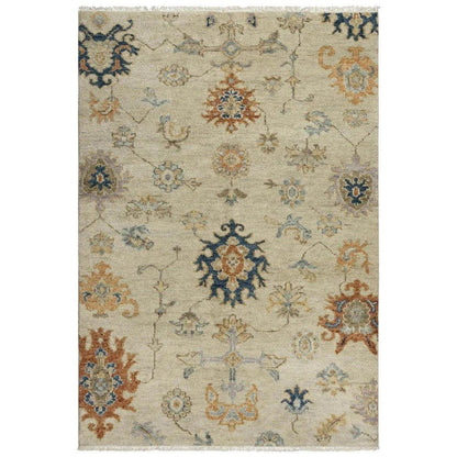 Coir Floral Beige Large Area Rugs For Living Room