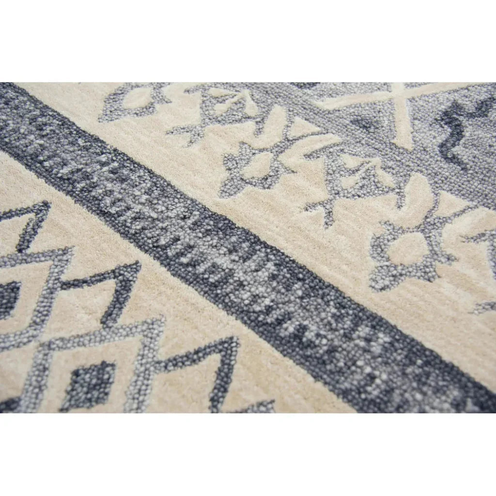 Carr Tribal Motif Natural Large Area Rugs - LOOMLAN - LOOMLAN - Area Rugs