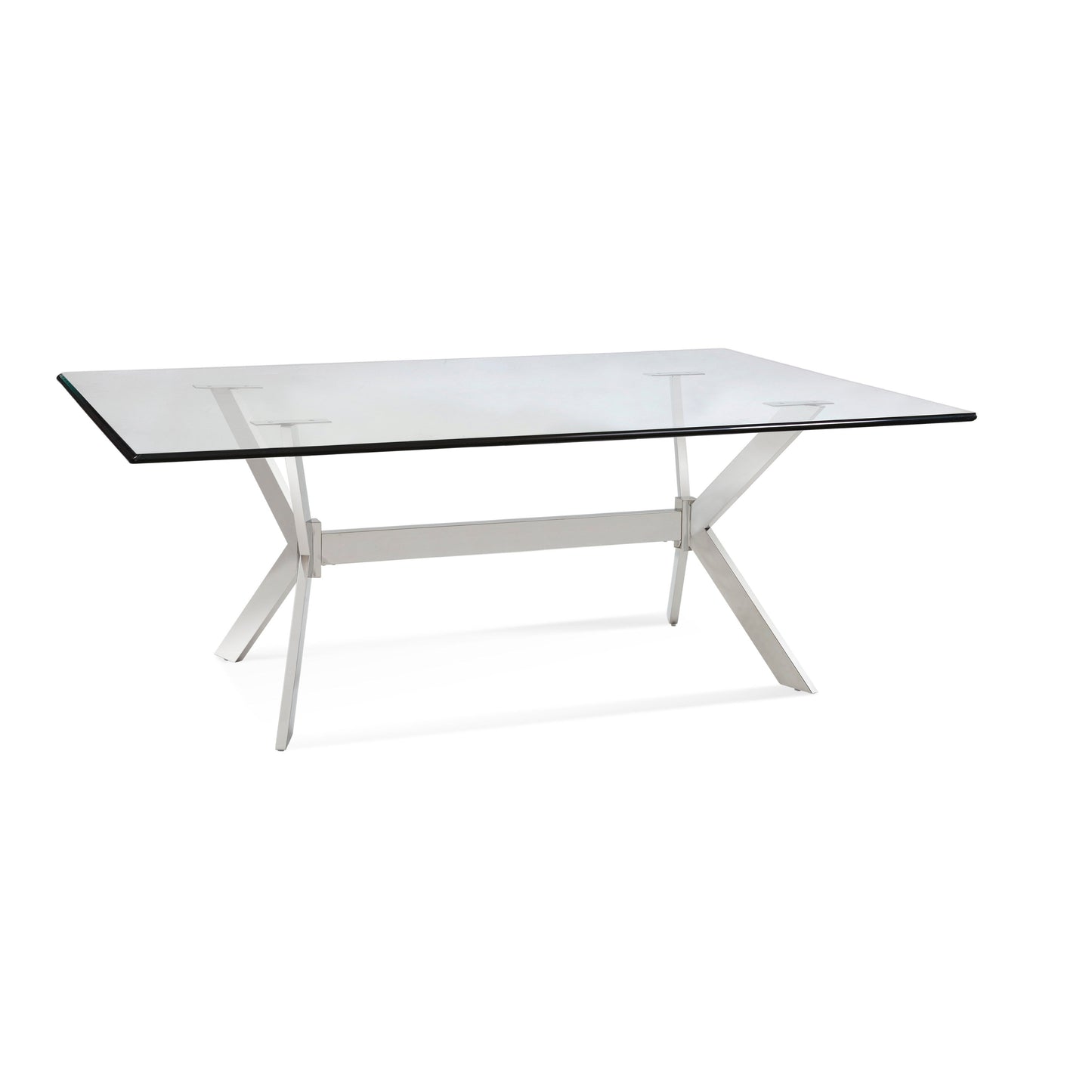 Bowen Glass Rectangular Dining Table