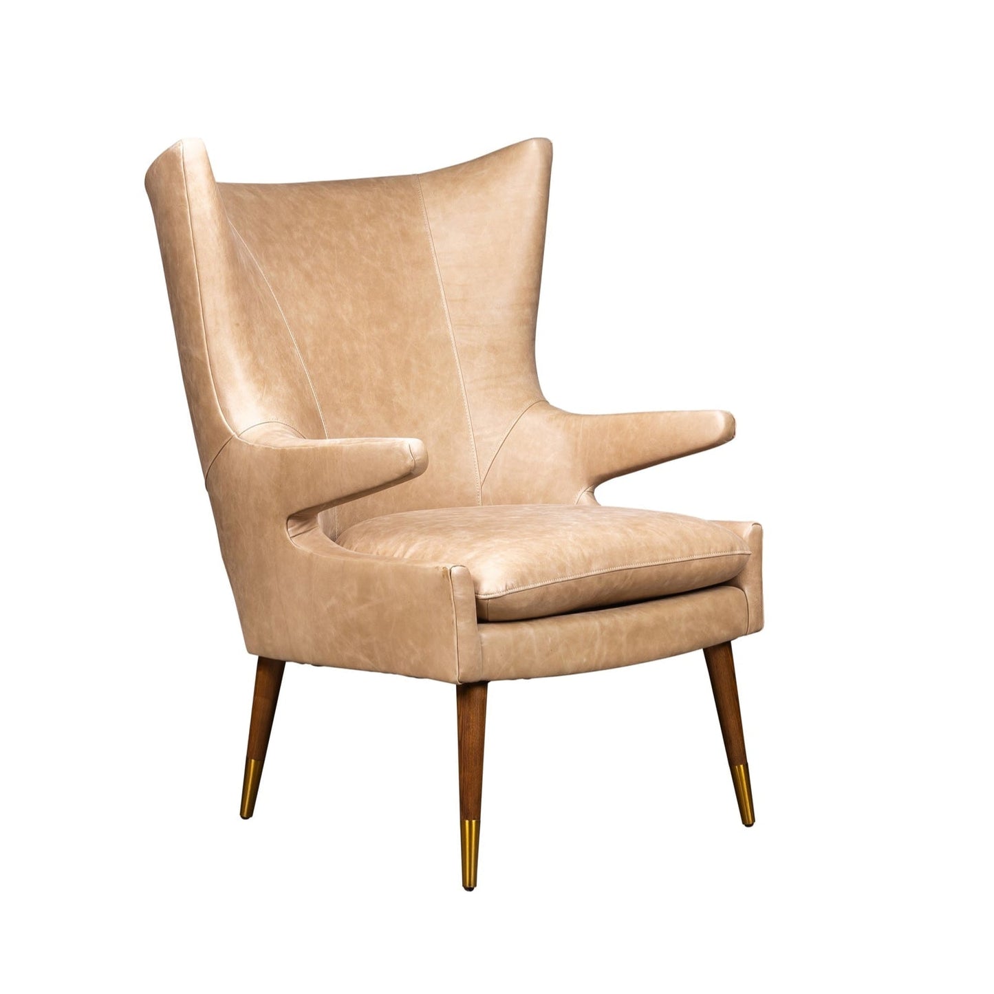 Judy Leather In Collins Celadon Chair