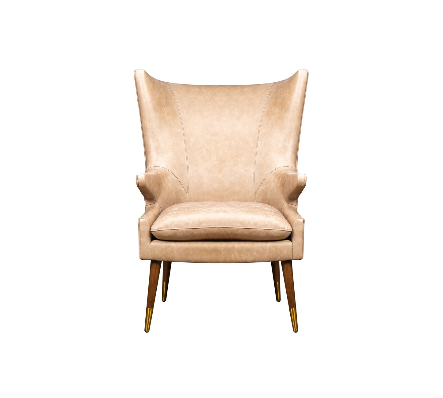 Judy Leather In Collins Celadon Chair