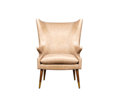 Judy Leather In Collins Celadon Chair