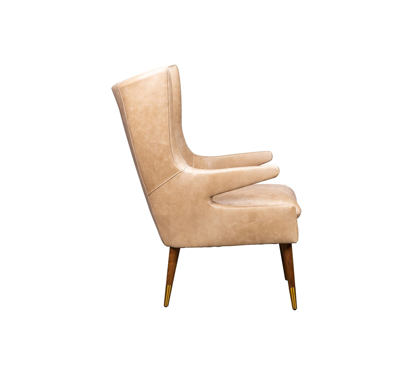 Judy Leather In Collins Celadon Chair