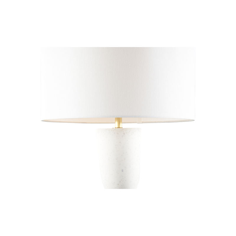 Wildwood Beau White Terrazzo Made Table Lamp