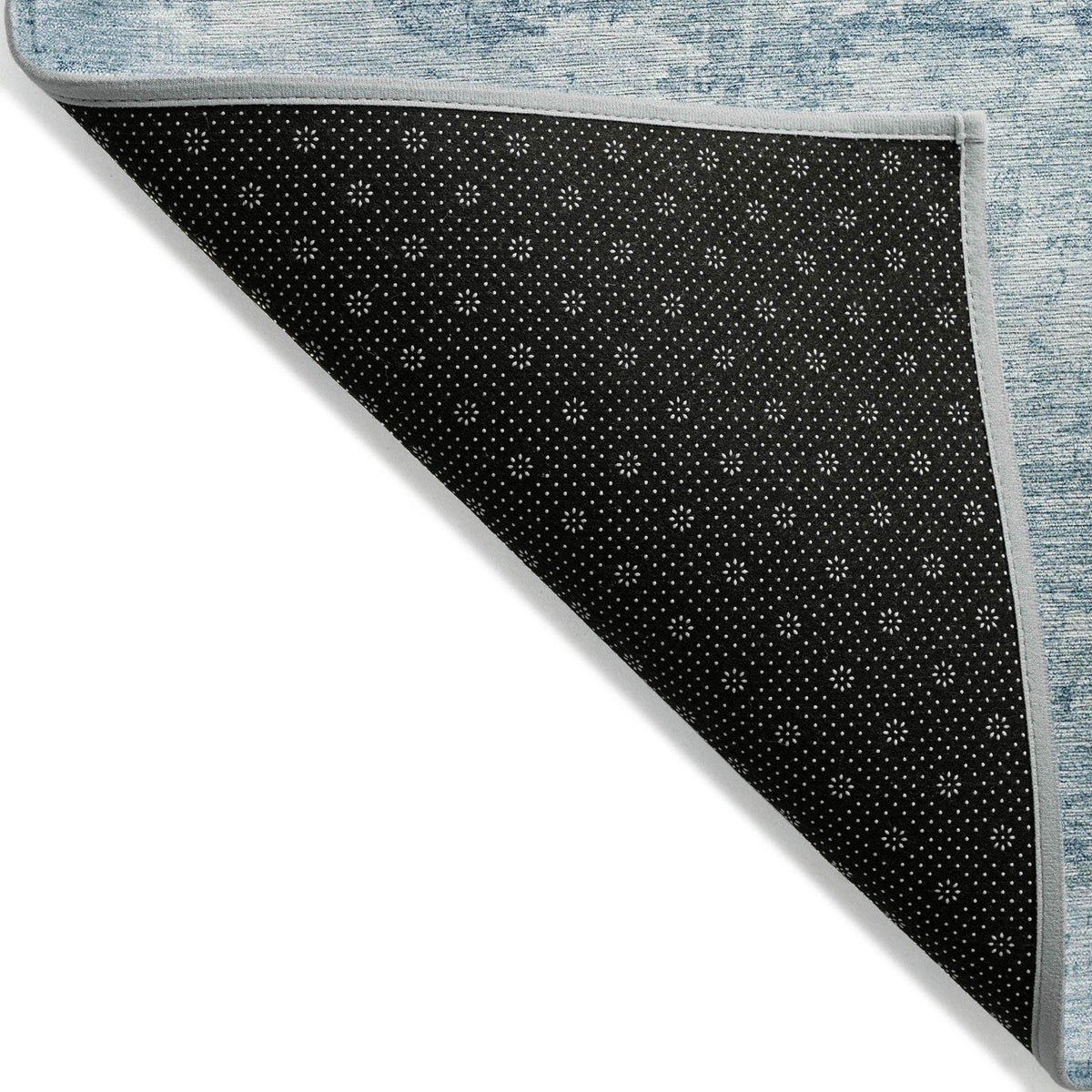Kaelira Blue Washable Indoor-Outdoor Rug
