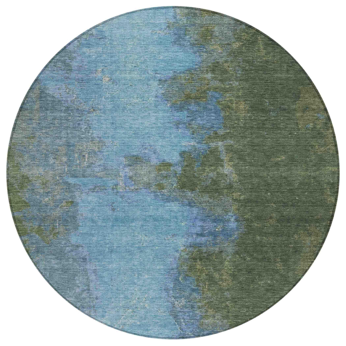Iriion Cactus Washable Indoor-Outdoor Rug