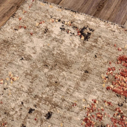 Alix Abstract Green Large Area Rugs For Living Room -- green