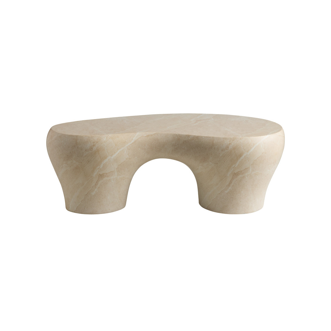 Rena Light Brown Concrete Cocktail Table